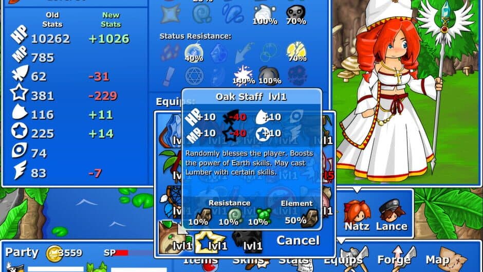 Скриншот 1 из Epic Battle Fantasy 4