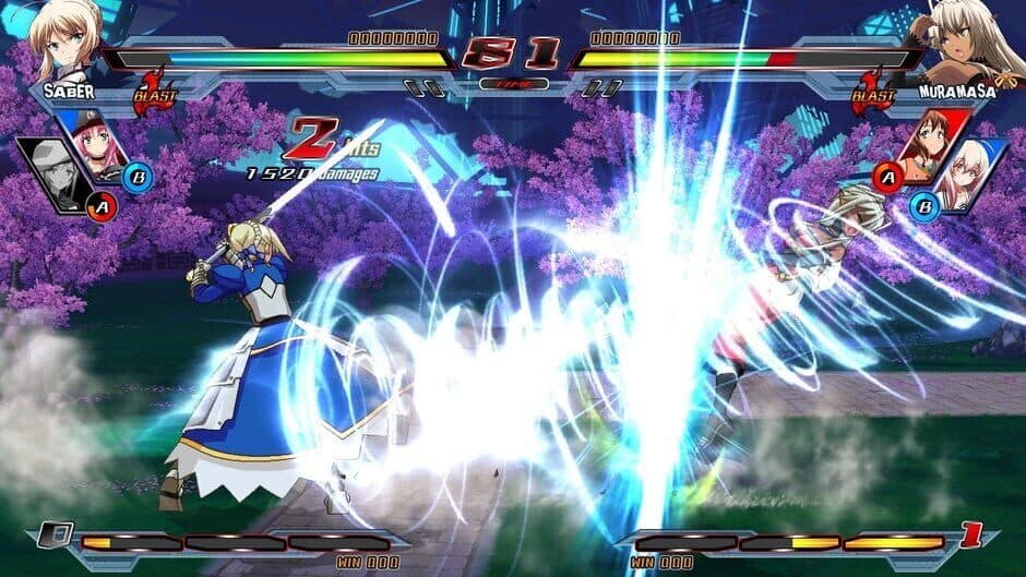 Скриншот 1 из Nitroplus Blasterz: Heroines Infinite Duel