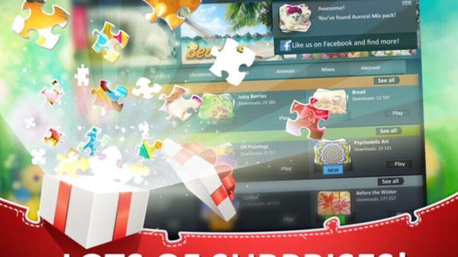 Скриншот 2 из Jigsaw Puzzle Collection HD