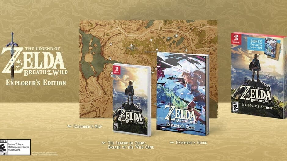 Скриншот 1 из The Legend of Zelda: Breath of the Wild - Explorer's Edition