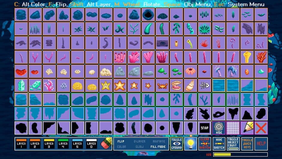 Скриншот 1 из Pixelscape: Oceans