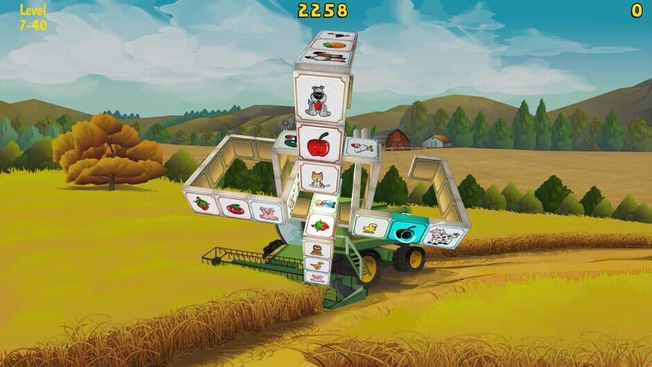 Скриншот 3 из Barnyard Mahjong 3