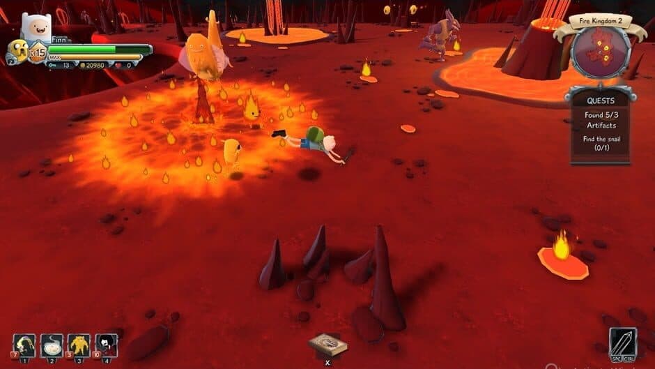 Скриншот 4 из Adventure Time: Finn and Jake's Epic Quest
