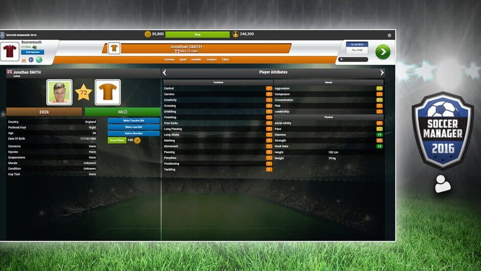 Скриншот 4 из Soccer Manager