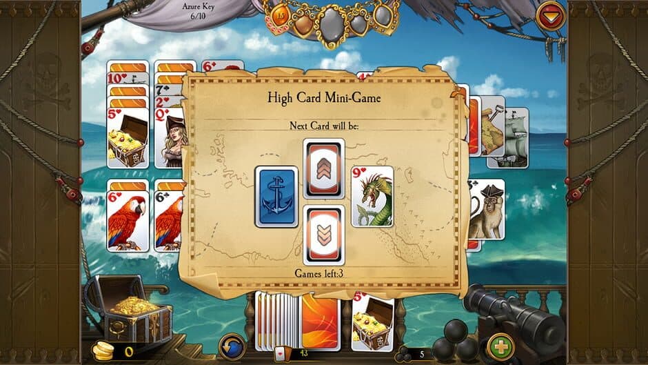Скриншот 5 из Seven Seas Solitaire