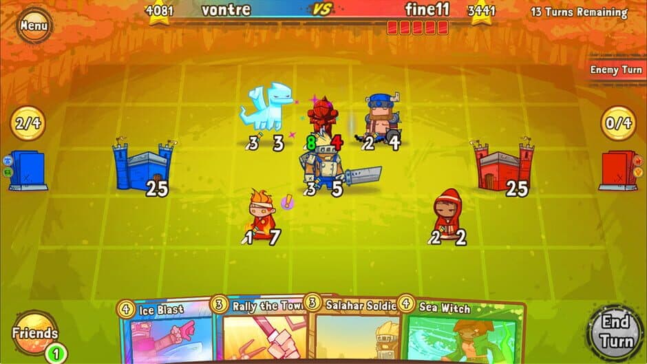 Скриншот 2 из Cards and Castles