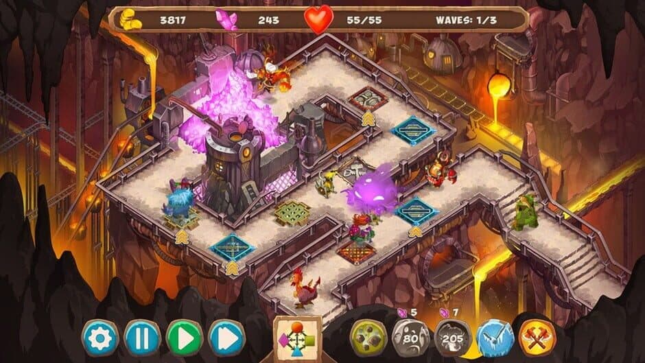 Скриншот 1 из Gnumz: Masters of Defense