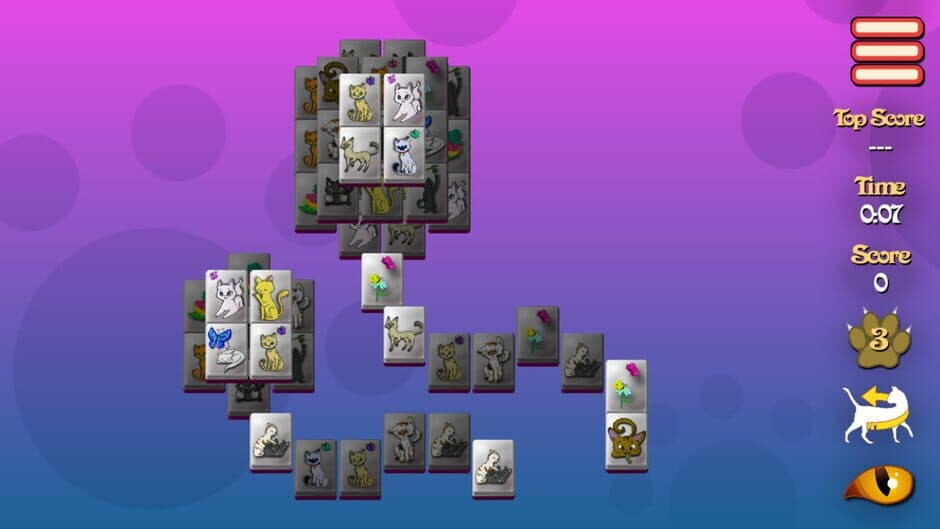 Скриншот 1 из Meow-Jong Solitaire