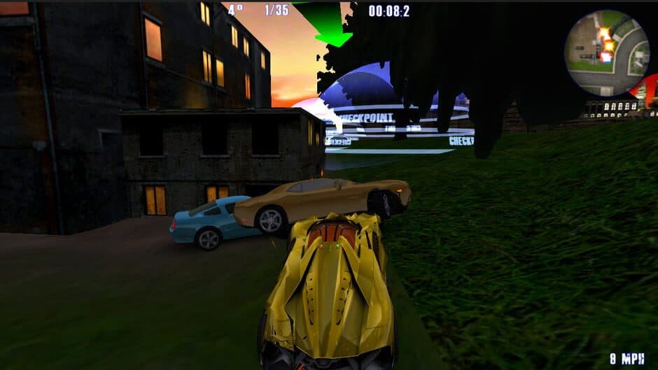Скриншот 4 из Midtown Crazy Race