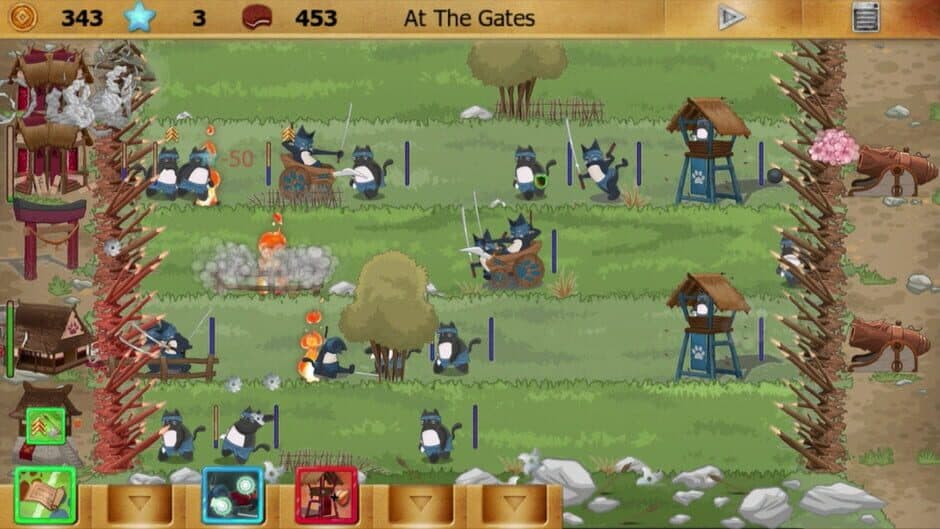 Скриншот 2 из Ninja Cats vs Samurai Dogs