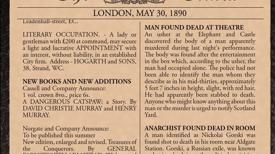 Скриншот 1 из Sherlock Holmes Consulting Detective: The Case of the Tin Soldier