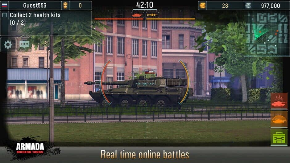 Скриншот 1 из Armada: Modern Tanks