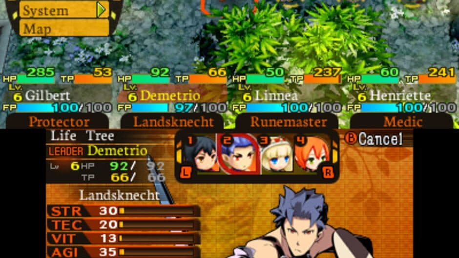 Скриншот 7 из Etrian Mystery Dungeon