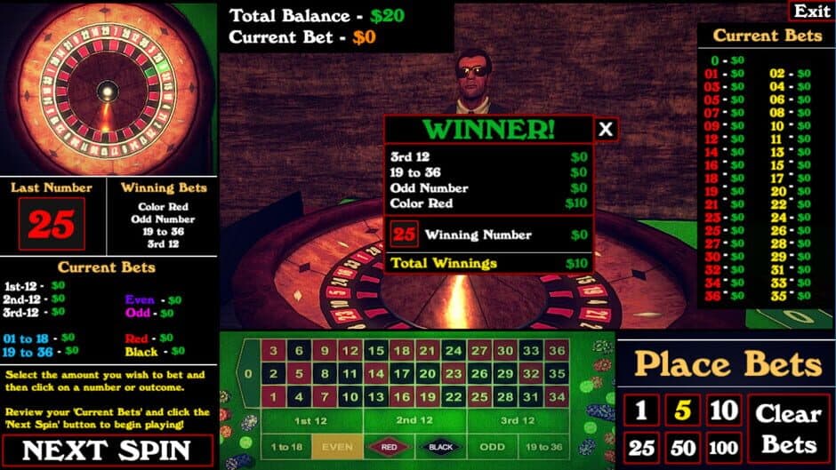 Скриншот 3 из Roulette Simulator