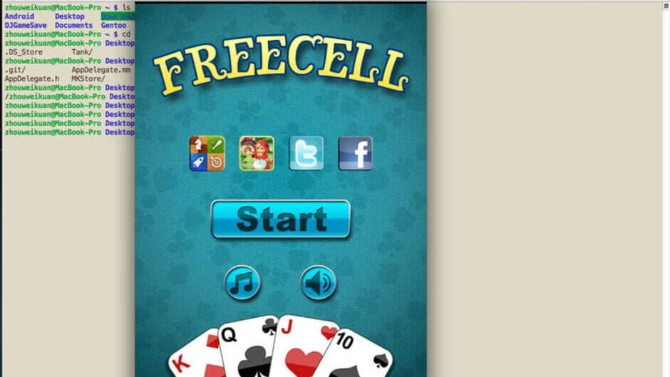 Скриншот 2 из FreeCell - Card Game