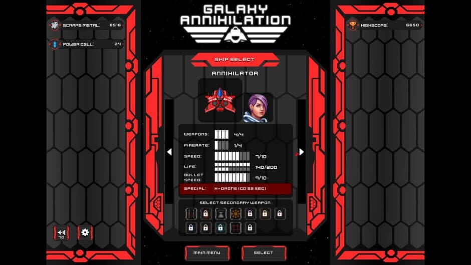 Скриншот 2 из Galaxy Annihilation