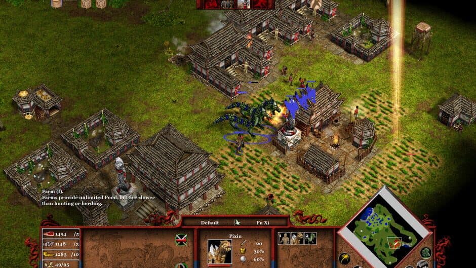 Скриншот 2 из Age of Mythology: Tale of the Dragon