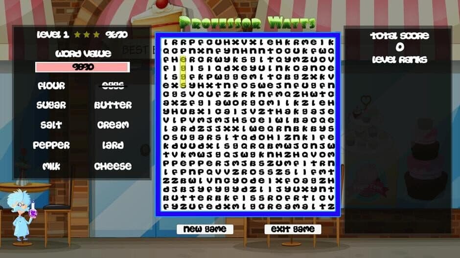 Скриншот 5 из Professor Watts Word Search: Yummy Foods