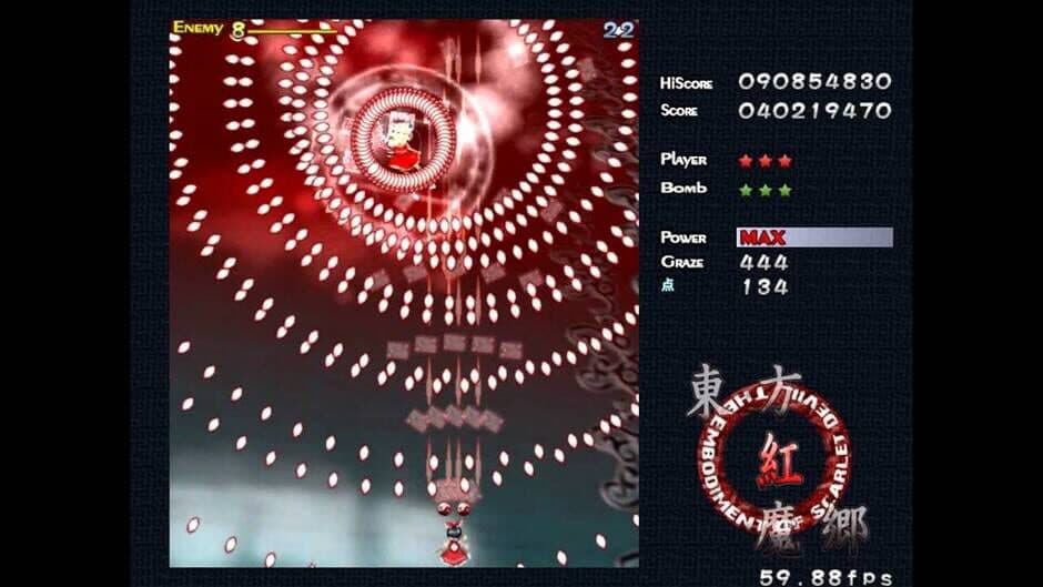 Скриншот 1 из Touhou Koumakyou: The Embodiment of Scarlet Devil