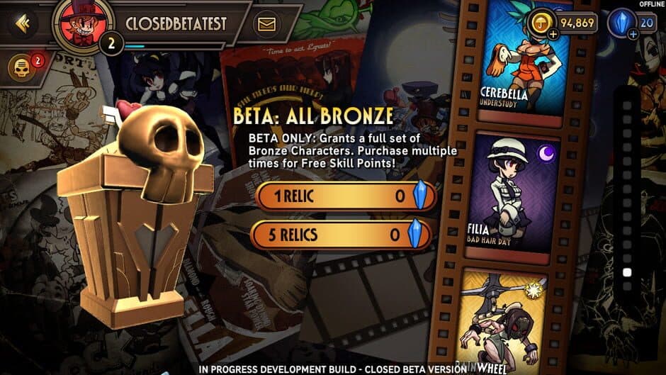Скриншот 1 из Skullgirls Mobile