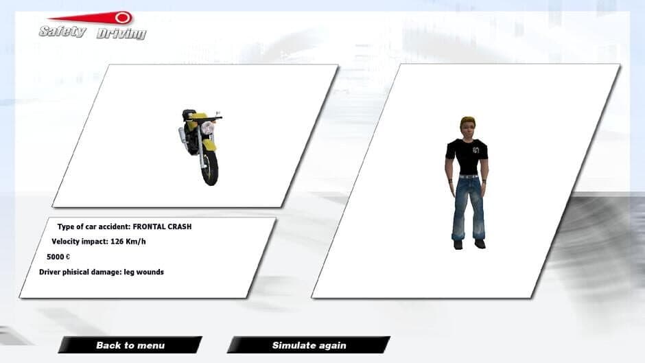 Скриншот 2 из Safety Driving Simulator: Motorbike