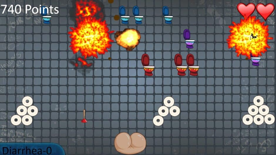 Скриншот 3 из PooShooter: Toilet Invaders
