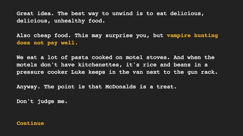 Скриншот 1 из 16 Ways to Kill a Vampire at McDonalds