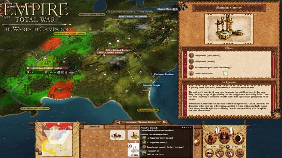 Скриншот 4 из Empire: Total War - The Warpath Campaign