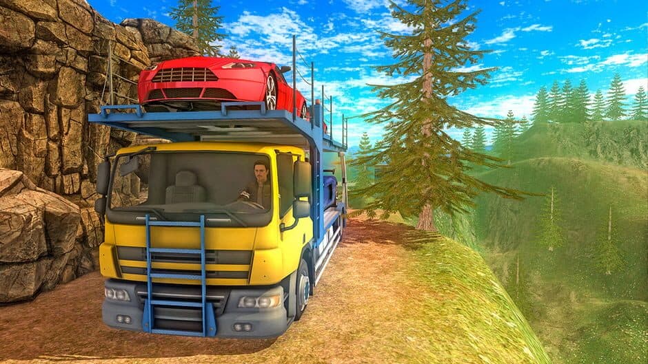 Скриншот 3 из John: Car Transporter Truck 3D