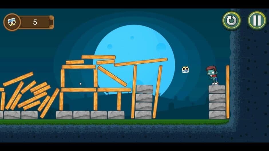 Скриншот 5 из SlingSkull Zombies: Gravedigger