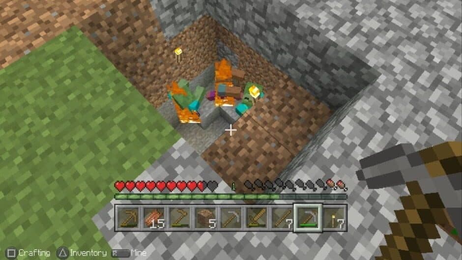 Скриншот 2 из Minecraft: Playstation Vita Edition