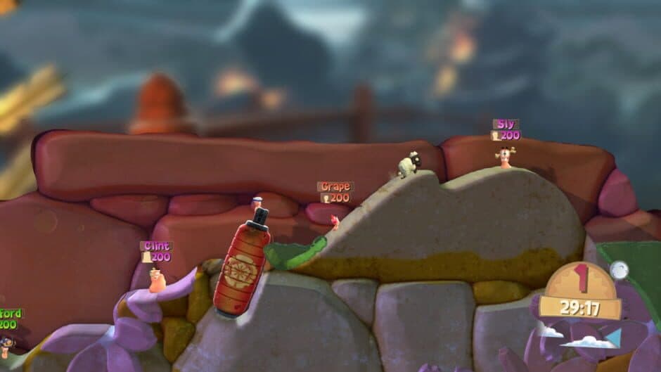 Скриншот 2 из Worms Anniversary Edition
