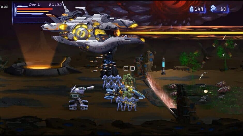 Скриншот 2 из Alien Worms Invasion
