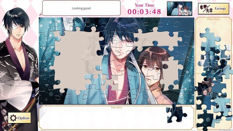 Скриншот 4 из Otome Romance Jigsaws - Midnight Cinderella & Destined to Love