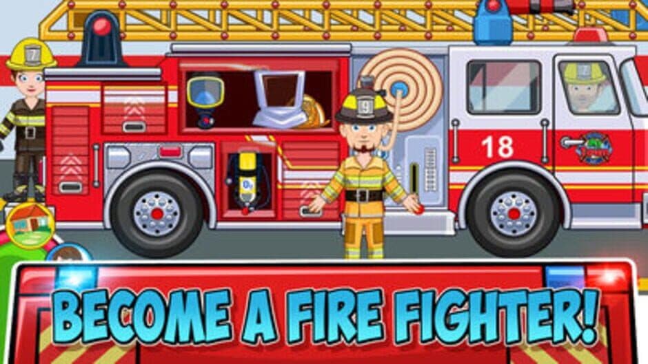 Скриншот 1 из My Town: Fire station Rescue
