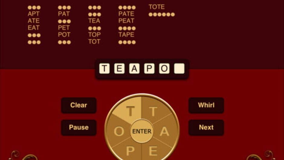 Скриншот 2 из Whirly Word