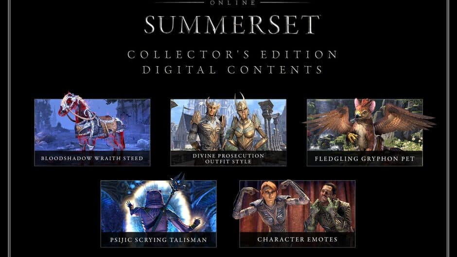 Скриншот 2 из The Elder Scrolls Online: Summerset - Collector's Editions