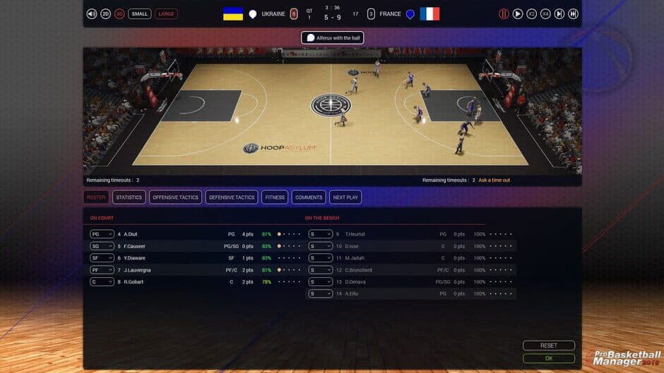 Скриншот 1 из Pro Basketball Manager 2016