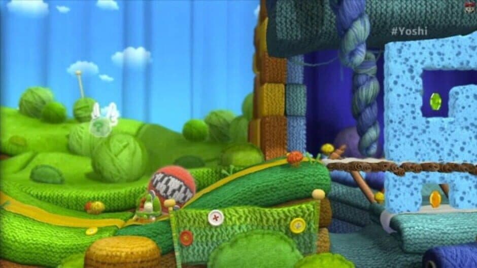 Скриншот 6 из Yoshi's Woolly World