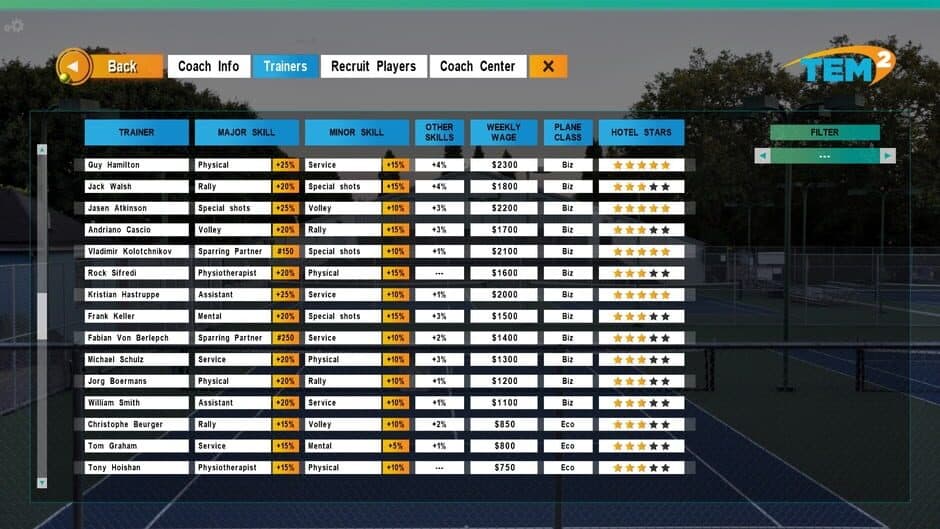 Скриншот 7 из Tennis Elbow Manager 2