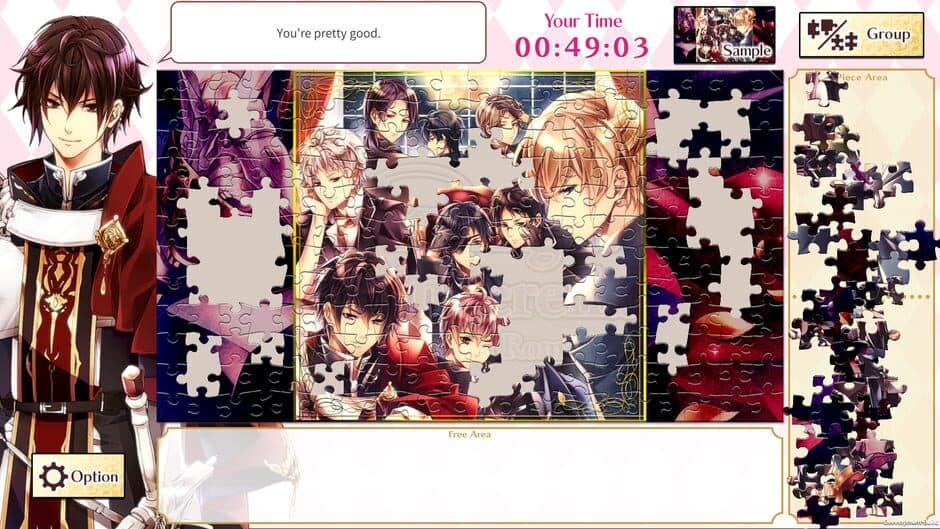 Скриншот 2 из Otome Romance Jigsaws - Midnight Cinderella & Destined to Love