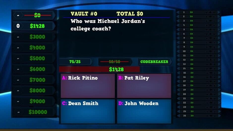 Скриншот 1 из Trivia Vault Basketball Trivia