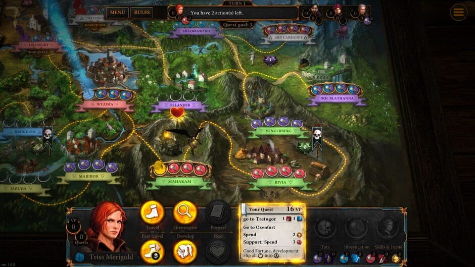 Скриншот 4 из The Witcher: Adventure Game
