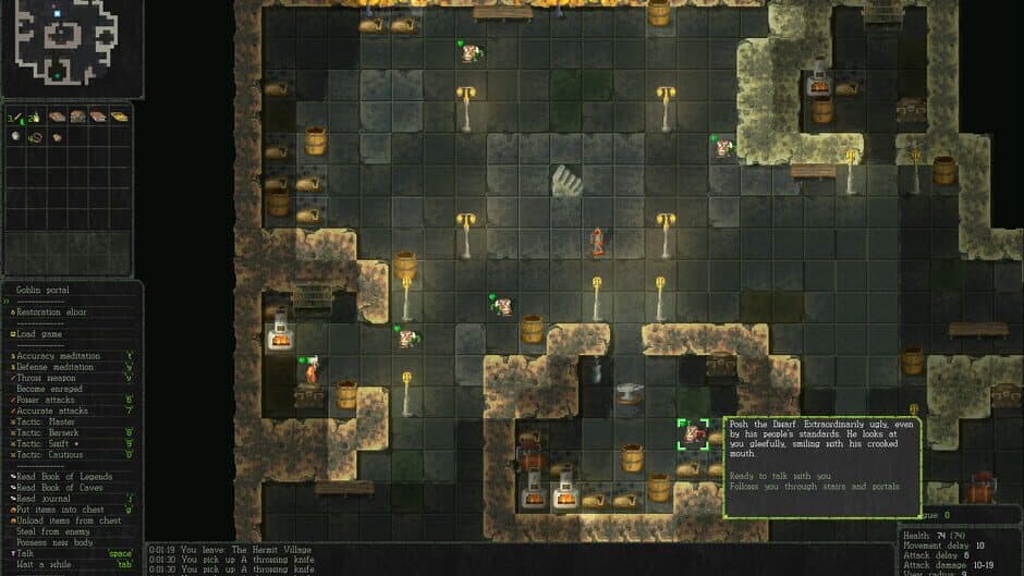 Скриншот 5 из Vanilla Bagel: The Roguelike