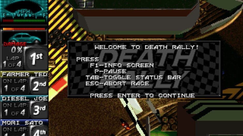 Скриншот 1 из Death Rally