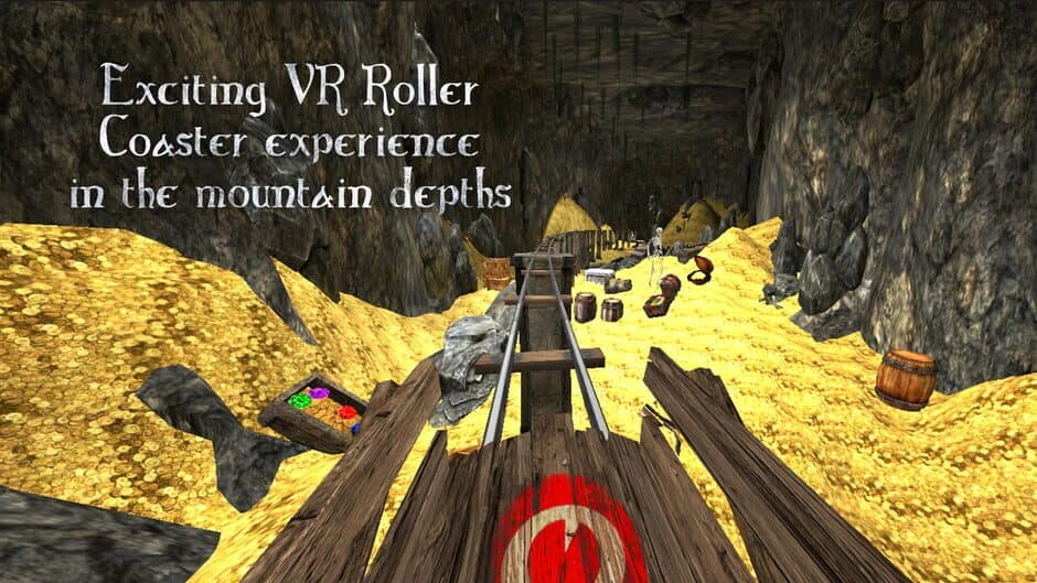 Скриншот 2 из VR Roller Coaster - Cave Depths