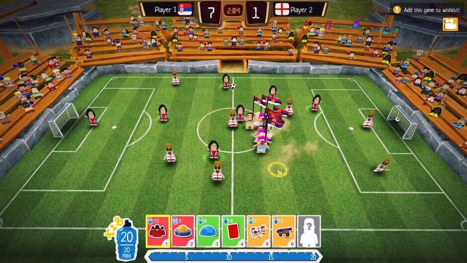 Скриншот 2 из Crazy Soccer