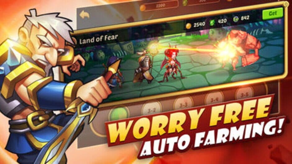 Скриншот 4 из Idle Heroes - Idle Games