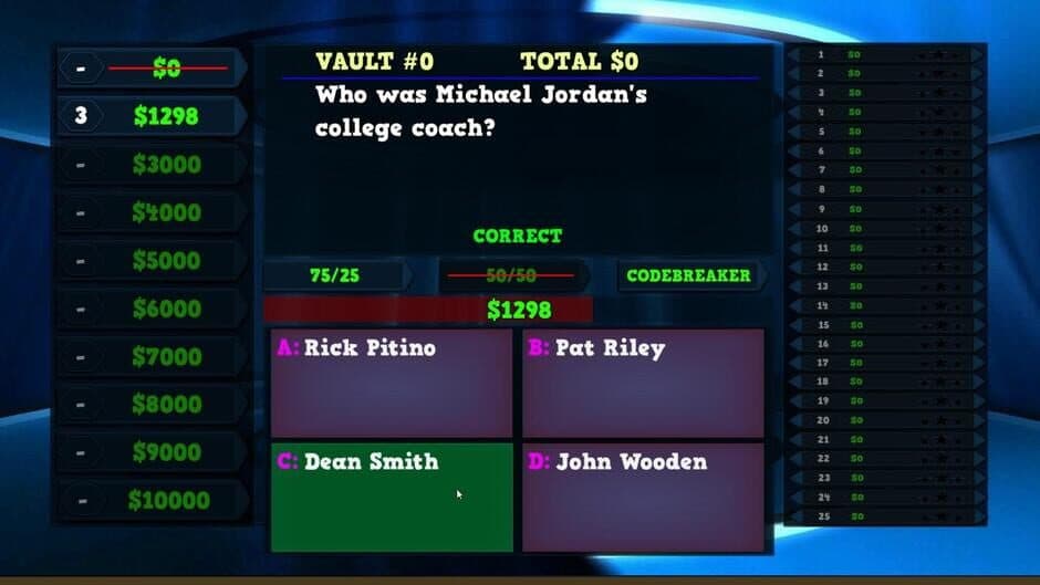 Скриншот 2 из Trivia Vault Basketball Trivia