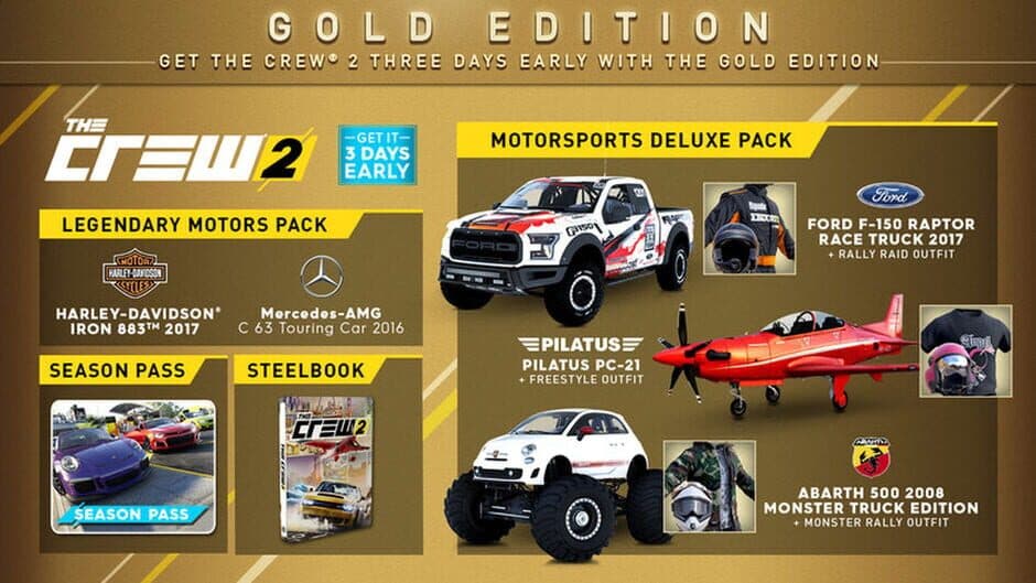Скриншот 1 из The Crew 2: Gold Edition